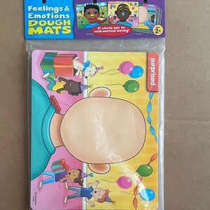 Feelings & Emotions Dough Mats - Surprised (Multicolor)